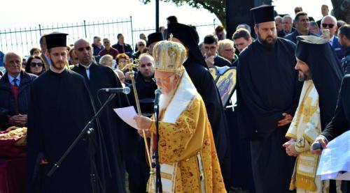 Ο Οικουμενικός Πατριάρχης Βαρθολομαίος στη Σηλυβρία